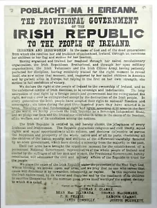 POSTER 1916 Die Proklamation der Irischen Republik 30 Zoll (2 Fuß 6 Zoll) x 40 Zoll (3 Fuß 4 Zoll - Bild 1 von 1