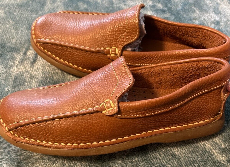 No Sox by Deer Stags cuero marrón para mujer Aloha 7M Foto 1 de 4