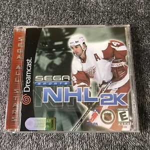 NHL 2K Sega Dreamcast, 2000 Complete In Box Cib Manual No Scratches - Picture 1 of 5