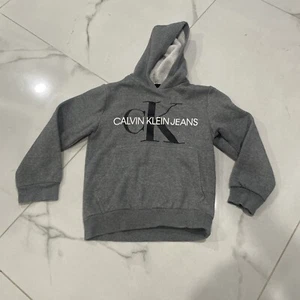 Calvin Klein Jeans Kid’s Hoodie Size S/P 8 Gray - Picture 1 of 12