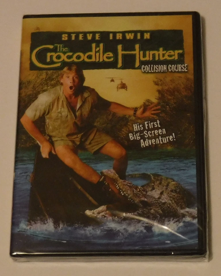 Crocodile Hunter Collision Course DVD New sealed with Steve Irwin - Image 1 of 1