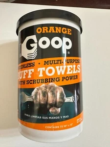 Orange Goop Multi Purpose Ruff Towels With Scrubbing Power Dual Textured Towels - Picture 1 of 5