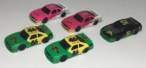 Set of 5 1990 Applause DAYS OF THUNDER Movie 1:64 Diecast Cars Hardees Paramount - Picture 1 of 4