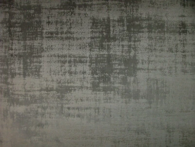 1.3m iLiv Azurite Charcoal Textured Velvet Fabric Upholstery Cushion Curtain - Image 1 of 4