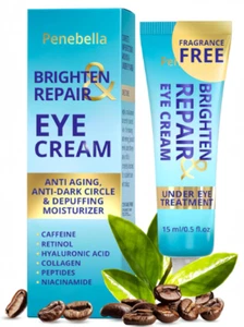 EYE CREAM REMOVES DARK CIRCLES CROWS FEET PUFFY EYE BAGS LIFT & FIRM ANTI-AGING - Picture 1 of 7