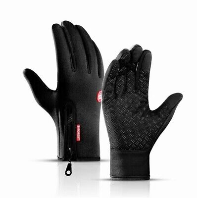Men Women Thermal Windproof Waterproof Winter Gloves Touch Screen Warm Mittens • 6.99$