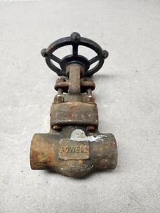 USED Powell Steel Socket Weld Wedge Gate Valve 1'' GA08SA58GB - Picture 1 of 5