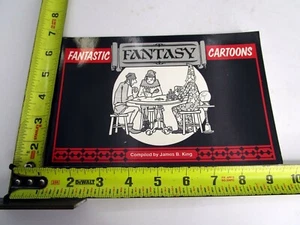 Rare Vintage Fantastic Fantasy Cartoons Paperback by James B. King - Imagen 1 de 5