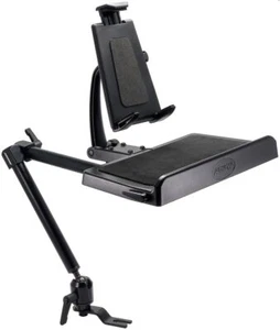 Arkon Heavy Duty Tablet and Keyboard Tray Combo Car Mount Retail Black - Picture 1 of 4