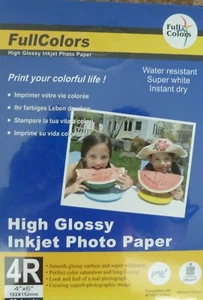 High Glossy Inkjet Photo Paper - Afbeelding 1 van 2