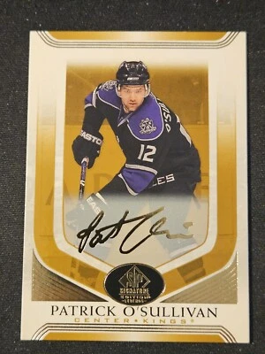 20-21 SP Legends Patrick O'Sullivan Gold Script 🚨🚨🚨 Los Angeles Kings  - Image 1 of 2
