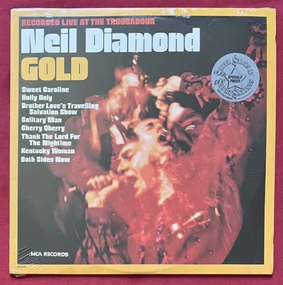 NEIL DIAMOND~GOLD LP MINT SEALED! RCA CLUB EDITION R 153359 MCA-37209 - Image 1 of 2