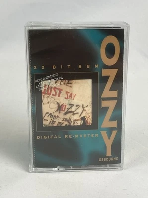 OZZY OSBOURNE Cassette Tape Just Say Ozzy (1990) Digital Re-Master 22 Bit SBM - Image 1 of 4