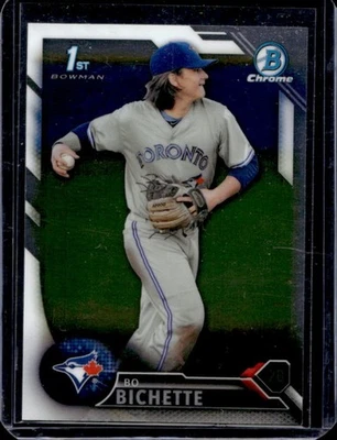 2016 Bowman Draft Bo Bichette Chrome 1-й NoBDC-74 Blue Jays - Изображение 1 из 2