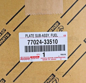 Toyota OEM PLATE SUB ASSEMBLY, FUEL 7702433510(77024-33510) - Picture 1 of 5