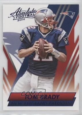 2014 Panini Absolute Retail Blue Tom Brady #44 - Image 1 of 2