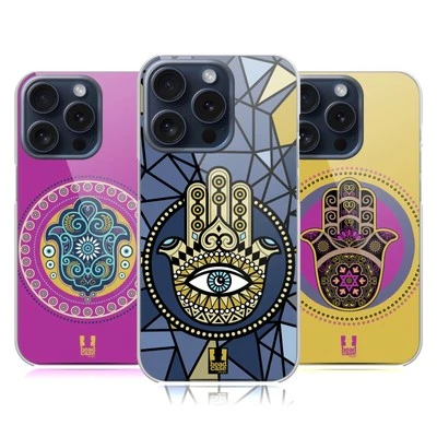 FUNDA TRASERA RÍGIDA HEAD CASE DESIGNS HAMSA PARA TELÉFONOS APPLE iPHONE Foto 1 de 4