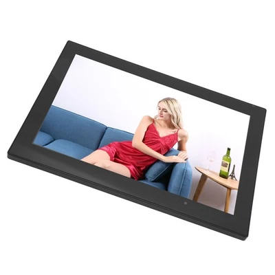 10.1 Inch WiFi Digital Photo Frame IPS Touch Screen 16GB Storage Auto Rotation☚ - Image 1 of 4