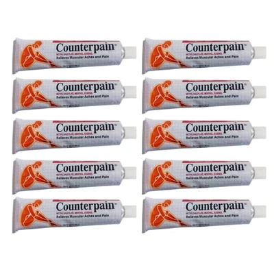 Bálsamo analgésico masaje dolor muscular alivio cálido rojo contra el dolor 10 X 120 g Foto 1 de 3