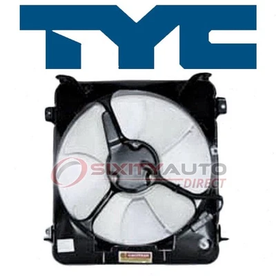 TYC AC Condenser Fan Assembly for 1996-1998 Honda Civic 1.6L L4 Heating Air qk - Image 1 of 4