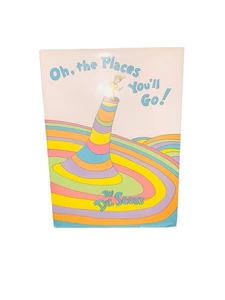 Oh, The Places You'll Go! - Hardcover with Dust Jacket By Seuss, Dr. - Picture 1 of 4