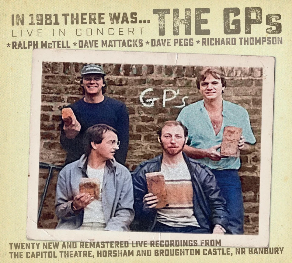 The GPs In 1981 There Was... The GPs: Live in Concert (CD) Album (UK IMPORT) Foto 1 de 1