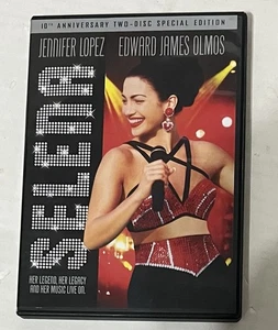 Selena 10th Anniversary Special Edition (DVD, 2-Disc) Jennifer Lopez Olmos VG+ - Imagen 1 de 4