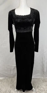 Cache Mujeres Terciopelo Hada Grunge S Lechera Encaje Bordado Coqueta Elástica - Imagen 1 de 14