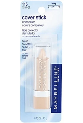 Maybelline New York Cover Stick Corrector Concealer, Ivory, 0.16 oz. - Image 1 of 4