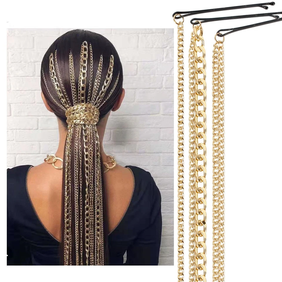 Women's Hair Chain Wave Fashion Headdress Hair Accessories Women - Image 1 of 4