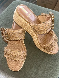 Cadence Plateau-Keilsandale Raffia Sam Edelman Damengröße 9 - Bild 1 von 8