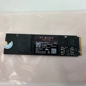 WD Black NVMe M.2 SSD 2TB WDBBDL0020BNC SN770 WD_BLACK Western Digital - Afbeelding 1 van 2