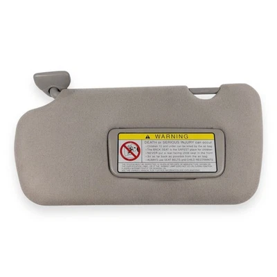 2000-2003 Nissan Maxima 2002-2004 Altima Driver Left Side Sun Visor Lighted Gray - Image 1 of 4