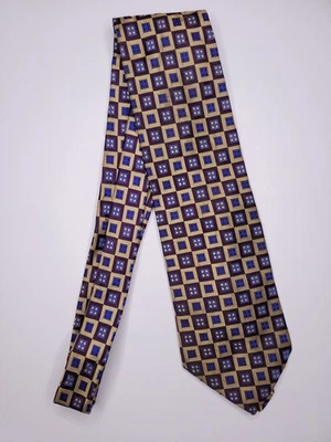 Corbata formal para hombre Nautica 56"Lx4"W oro/púrpura Foto 1 de 4