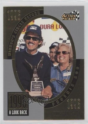 1997 Pinnacle Action Packed 1996 A Look Back Richard Petty #67 HOF - Image 1 of 2