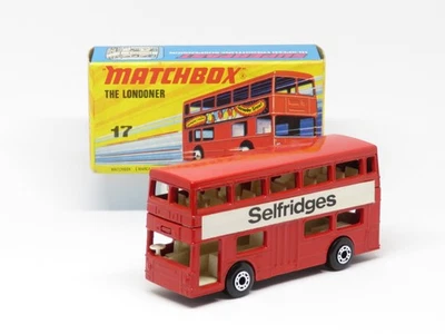 Autobús Matchbox Superfast 17b Daimler Fleetline 'Londoner', Selfridges, en caja Foto 1 de 4