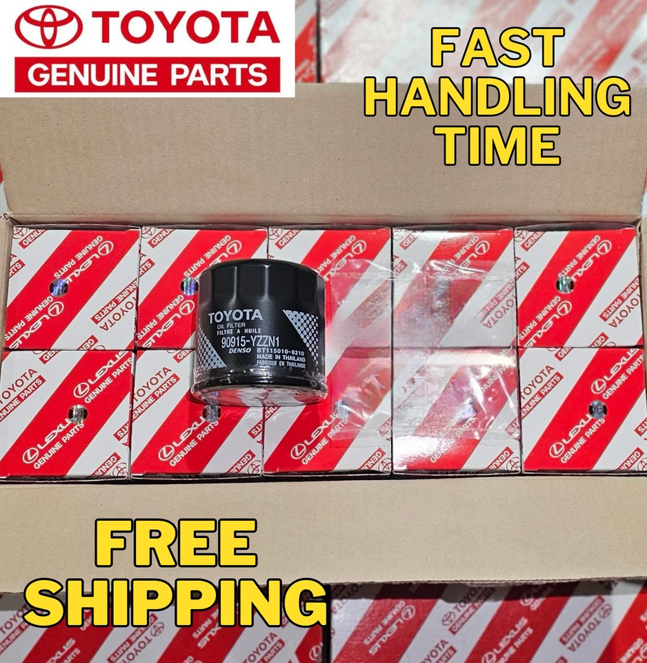 90915-YZZN1 YZZF2 Case 10 Genuine Toyota/Lexus Engine Spin-On Oil Filter - Image 1 of 1