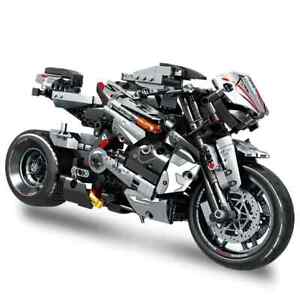Motorbike Technic Construction Kit Gift 845pcs No Box