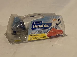 Reynolds Handi-Vac Hand Pump Vacuum Sealer Freezer Storage Unit NEW IN PACKAGE - Picture 1 of 6