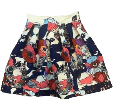 Falda gráfica para mujer Mary Katrantzou talla 6 Foto 1 de 4