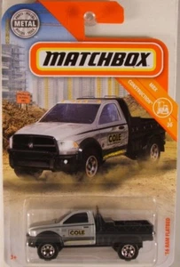 MATCHBOX #24 '16 Dodge Ram Flatbed Truck, 2019 issue (NEW in BLISTERPACK) - Picture 1 of 2