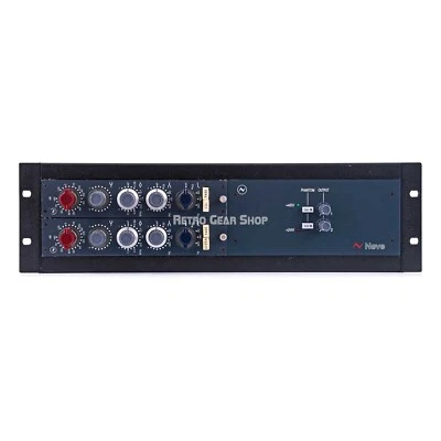 Neve 1089 / 1073 Pair Racked Microphone Mic Preamp EQ Equalizer Vintage Rare - Image 1 of 4