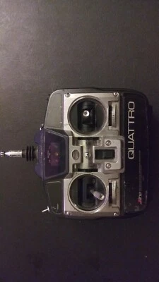 Controlador de radio de avión JLine JR Propo digital proporcional QUATTRO RC 72 MHz Foto 1 de 4