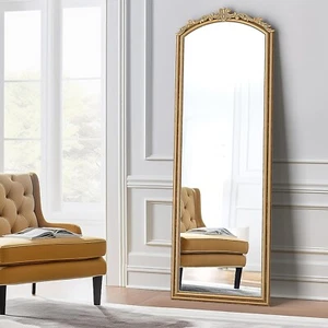Designs 22 x 64 Vintage Gold Full Length Mirror - Antique Floor Mirror Ornate Ca - Picture 1 of 6