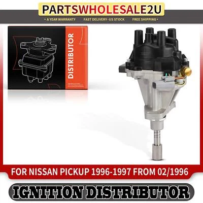 Distribuidor de encendido con tapa y rotor para camioneta Nissan 1996 1997 desde 02/1996 Foto 1 de 4