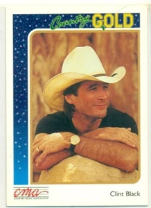TRADING CARD - COUNTRY GOLD - 1992 - STERLING CARDS - CLINT BLACK - Bild 1 von 1