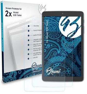Bruni 2x Protective Film for Alcatel A30 Tablet Screen Protector - Afbeelding 1 van 8