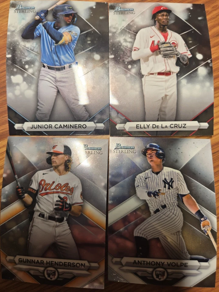 2023 Bowman Sterling singles BSR1-50 BSP51-100 - Image 1 of 1