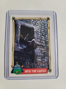 36 "Into the Castle" 1992 Teenage Mutant Ninja Turtles III Topps Trading Card  - Picture 1 of 2