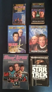 STAR TREK: DARK VICTORY, AVENGER, PRESERVER, III, CATALOG, WORLD OF TREK BOOKS - Picture 1 of 1